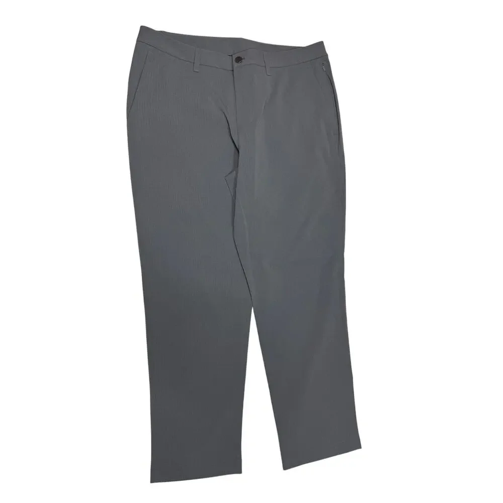 Lululemon Men's Commission Pant Classic Fit Size 34x27 Gray
